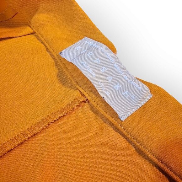 Keepsake Orange Straight Leg High Waist Pants - Picture 3 of 6